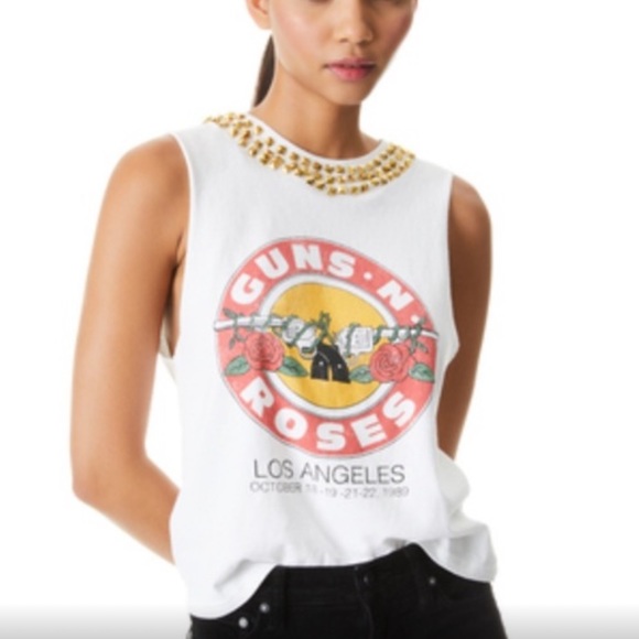 Alice + Olivia Tops - Alice & Olívia Miller studded tank